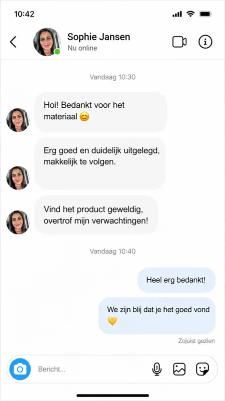 Beoordeling van Sophie Jansen